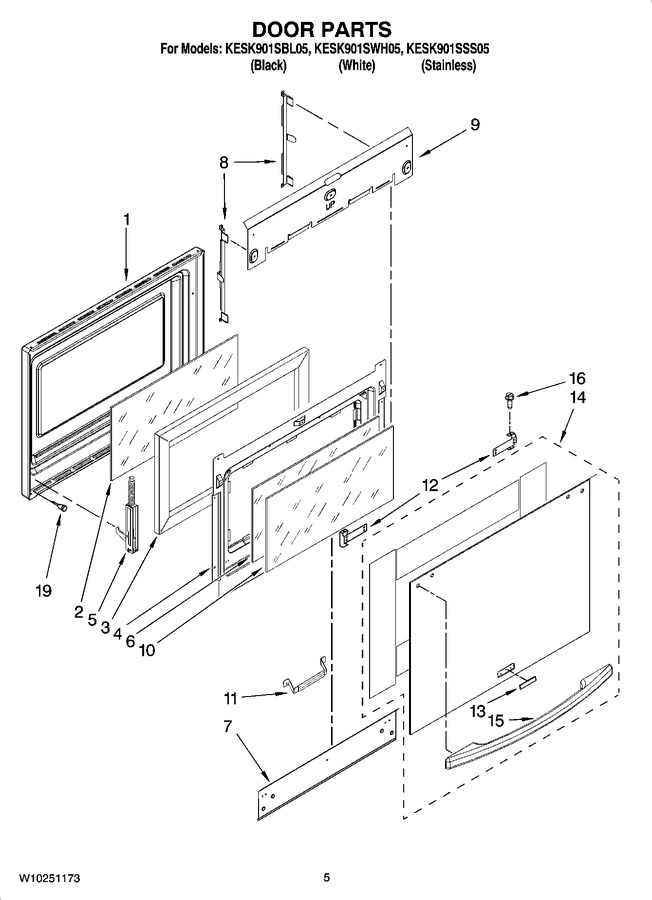 Diagram for KESK901SBL05