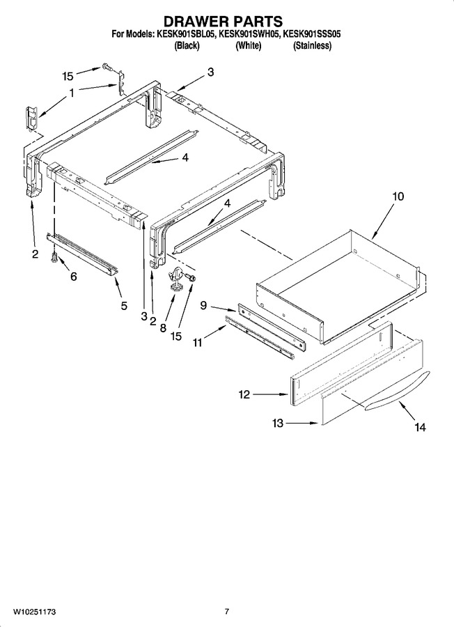 Diagram for KESK901SBL05