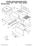 Diagram for 01 - Control, Door And Drawer Parts