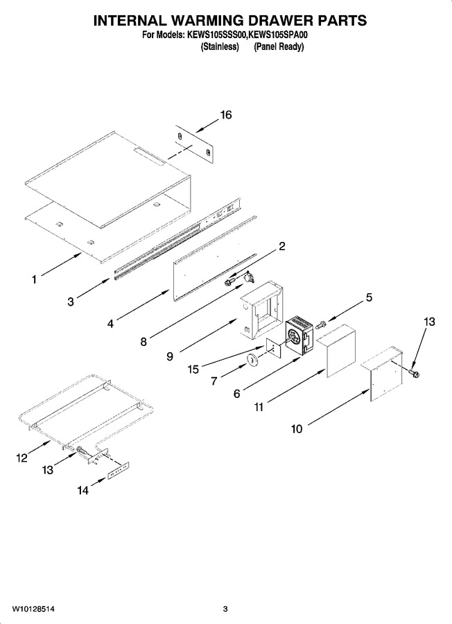 Diagram for KEWS105SPA00