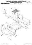 Diagram for 01 - Control, Door And Drawer Parts