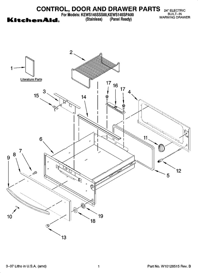 Diagram for KEWS145SPA00
