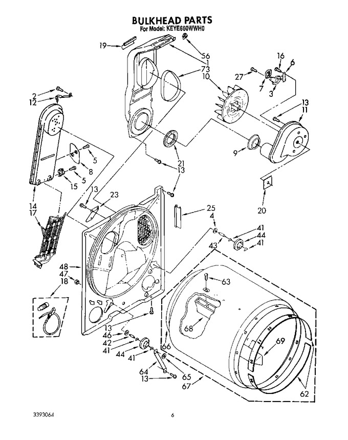 Diagram for KEYE660WHT0
