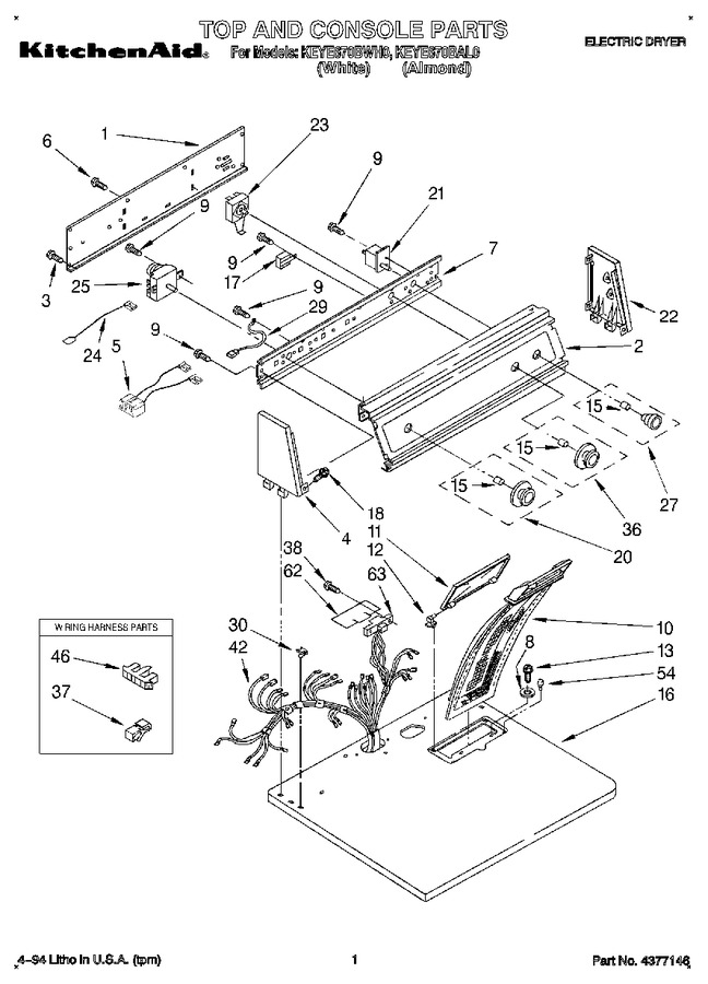 Diagram for KEYE670BWH0
