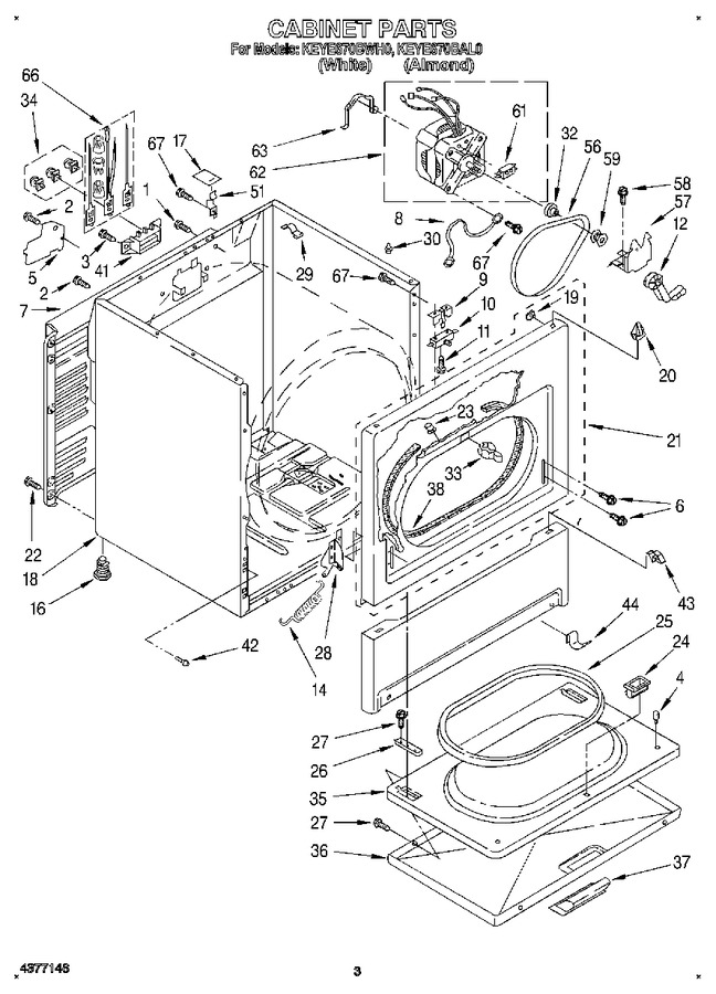 Diagram for KEYE670BWH0