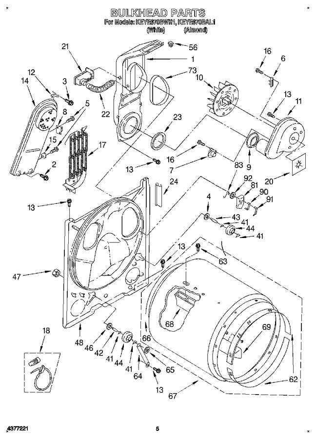 Diagram for KEYE670BWH1