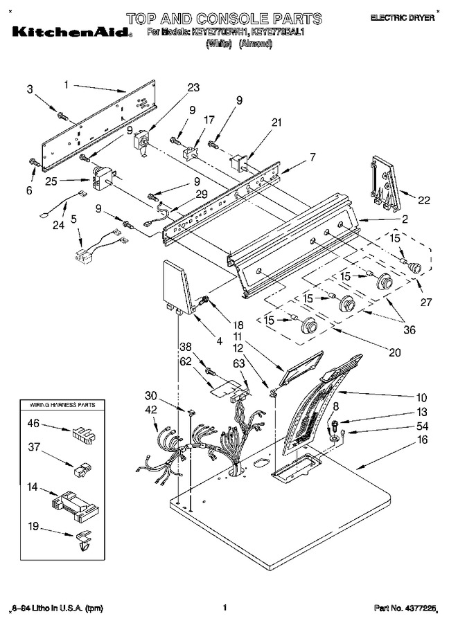 Diagram for KEYE770BAL1