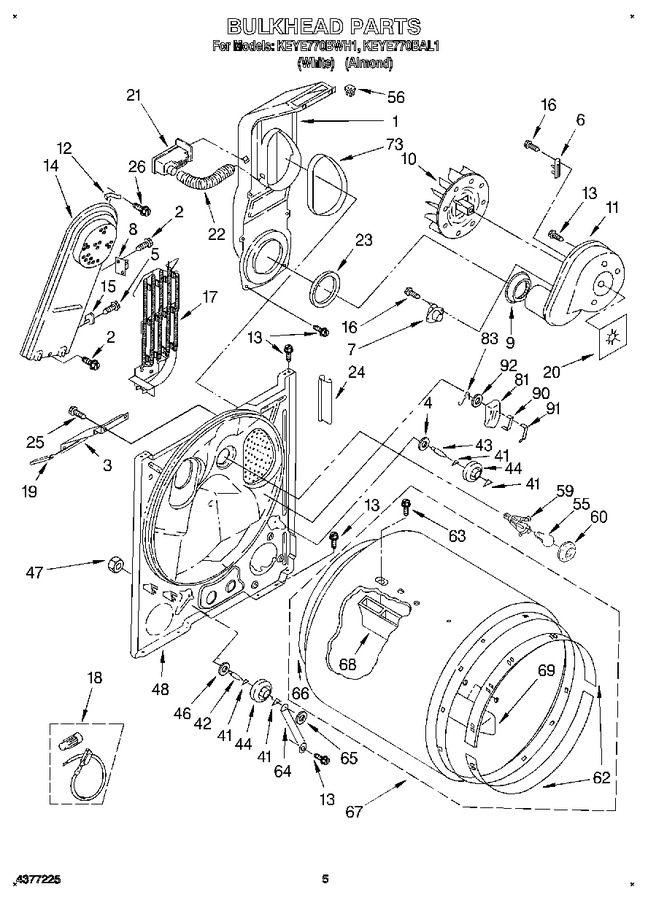 Diagram for KEYE770BAL1