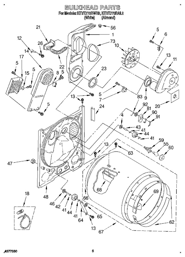 Diagram for KEYE770BAL2