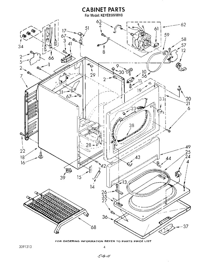 Diagram for KEYE850VHT0