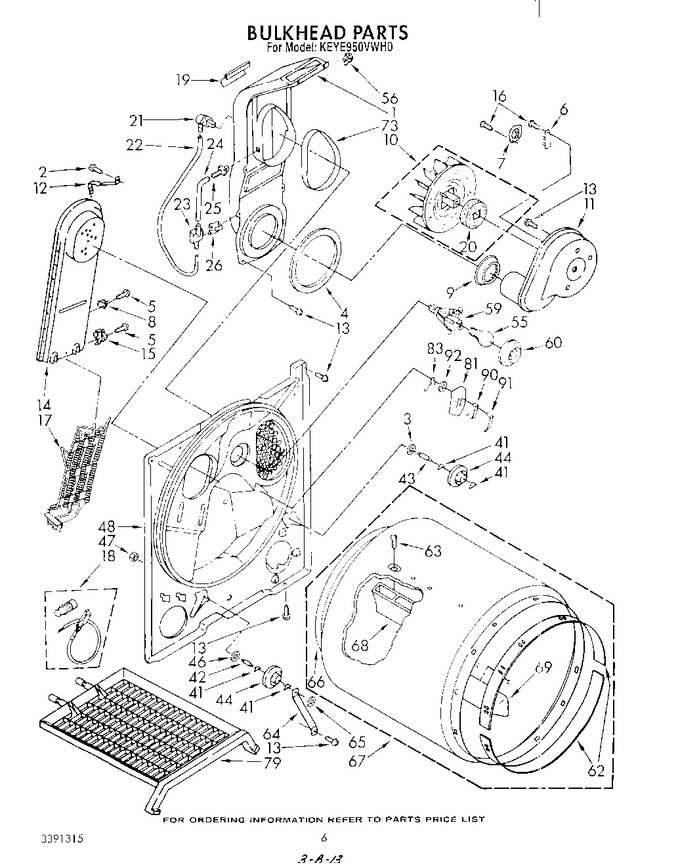 Diagram for KEYE950VHT0