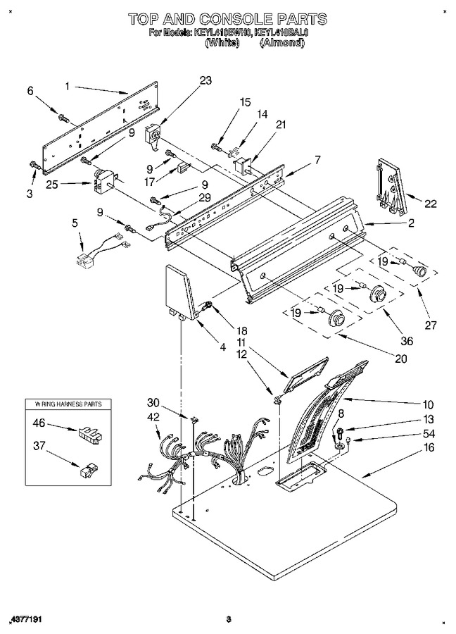 Diagram for KEYL410BWH0