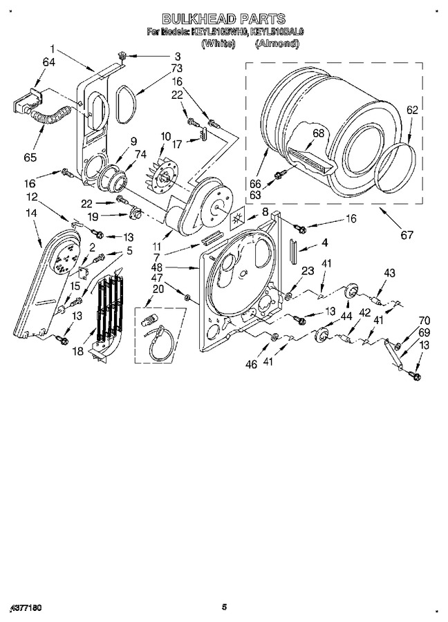 Diagram for KEYL510BWH0