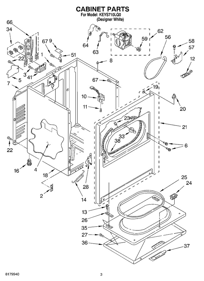 Diagram for KEYS710LQ0