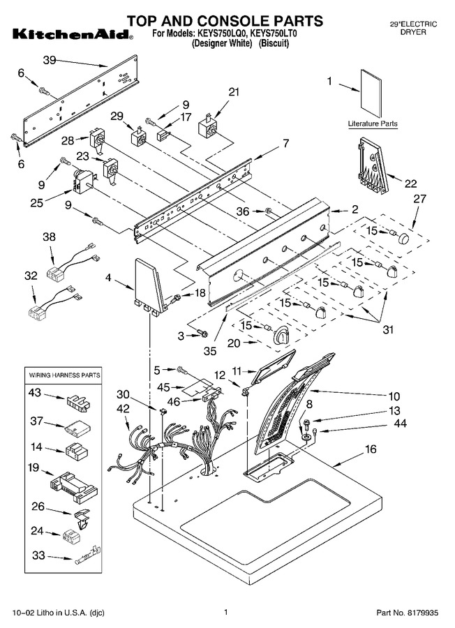 Diagram for KEYS750LQ0