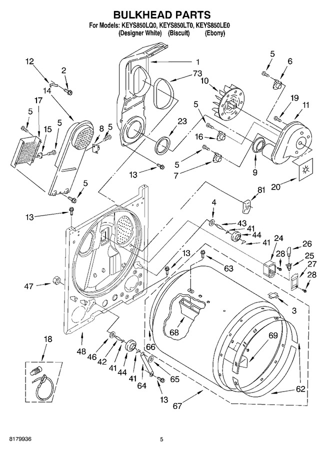Diagram for KEYS850LQ0