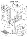 Diagram for 02 - Cabinet Parts