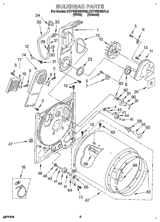 Diagram for KEYW870BWH0