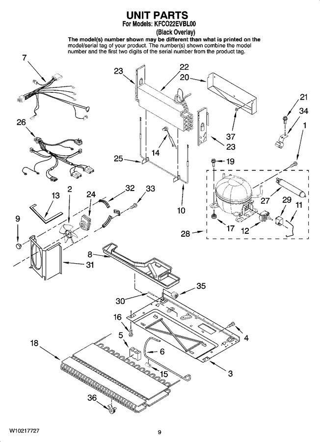 Diagram for KFCO22EVBL00