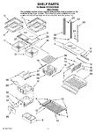 Diagram for 06 - Shelf Parts