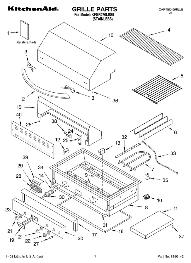 Diagram for KFGR270LSS0
