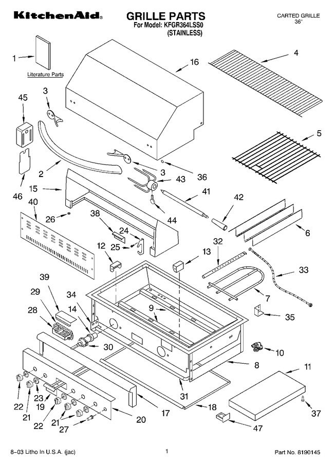 Diagram for KFGR364LSS0