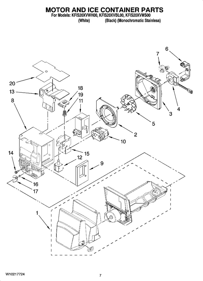 Diagram for KFIS20XVMS00