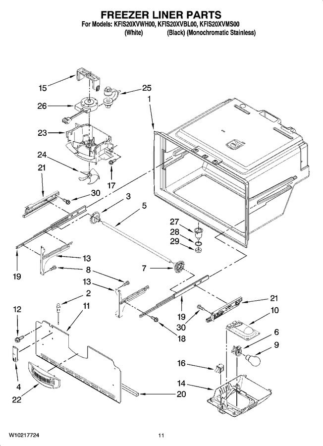 Diagram for KFIS20XVMS00