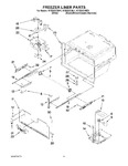 Diagram for 06 - Freezer Liner Parts