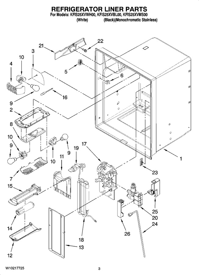 Diagram for KFIS25XVWH00