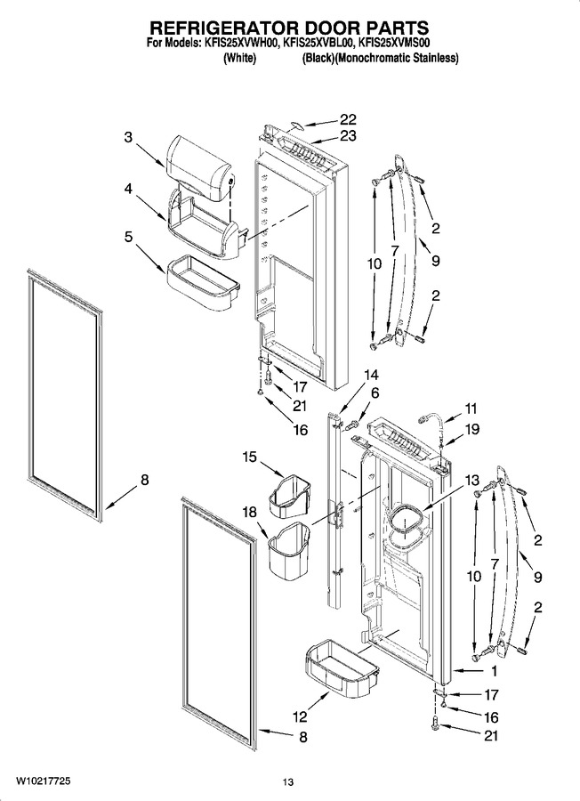 Diagram for KFIS25XVWH00