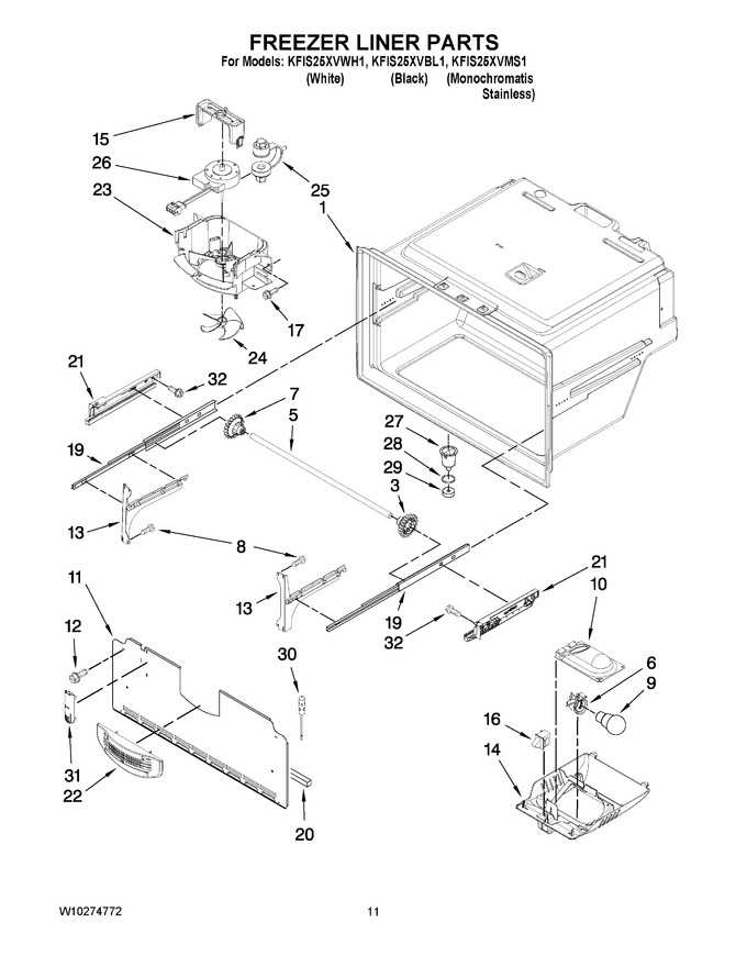 Diagram for KFIS25XVMS1