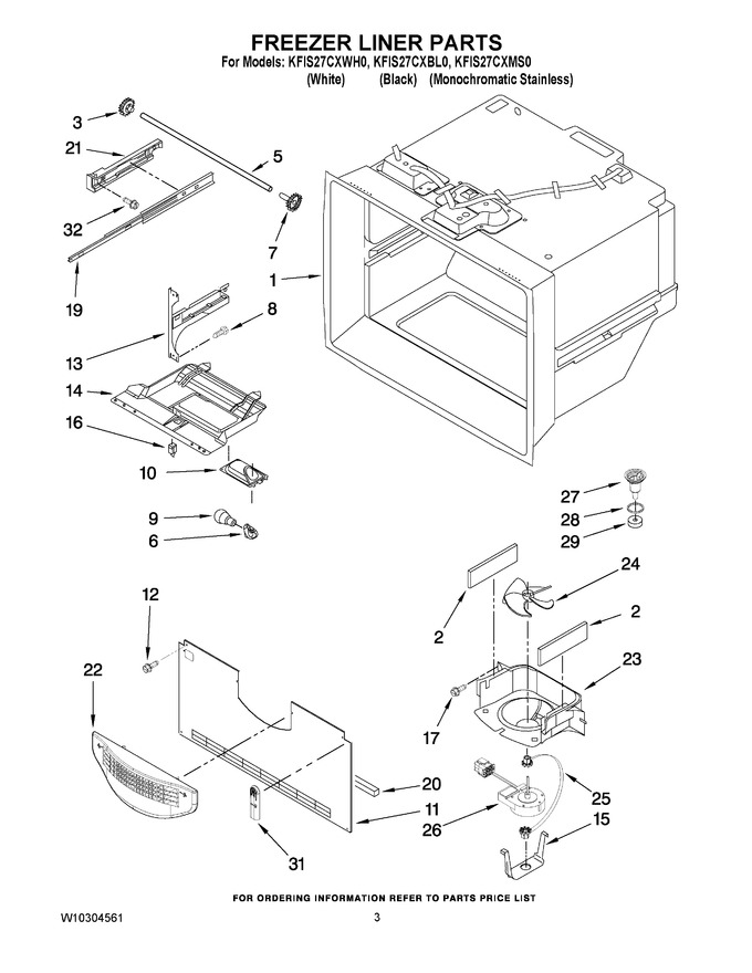 Diagram for KFIS27CXBL0