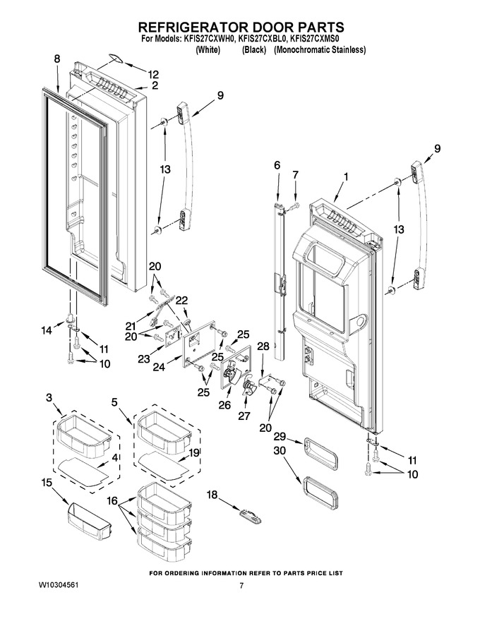 Diagram for KFIS27CXWH0