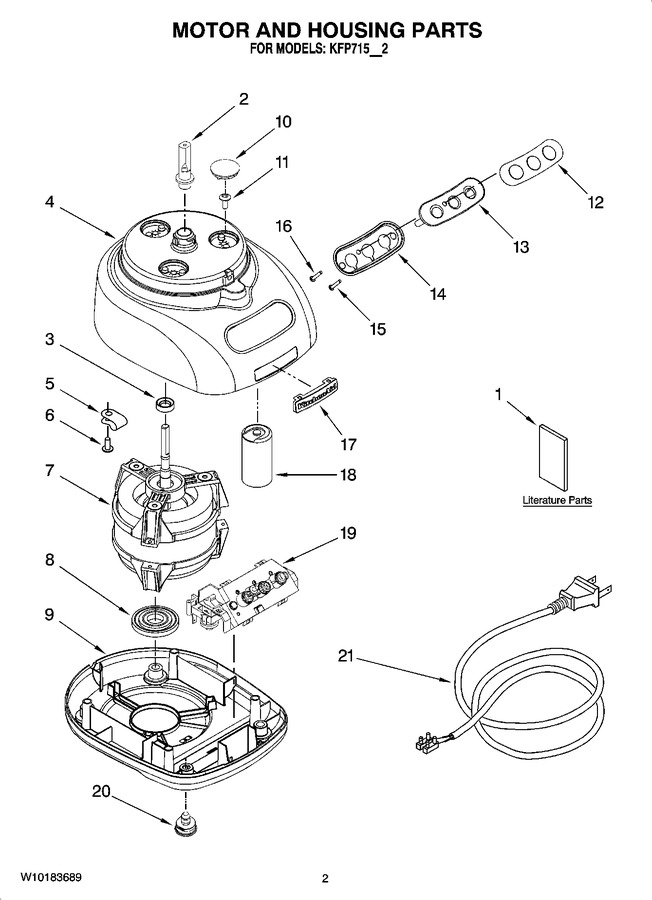 Diagram for KFP715ER2