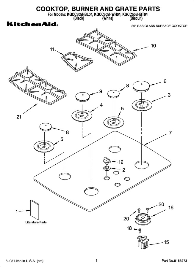 Diagram for KGCC505HBT04