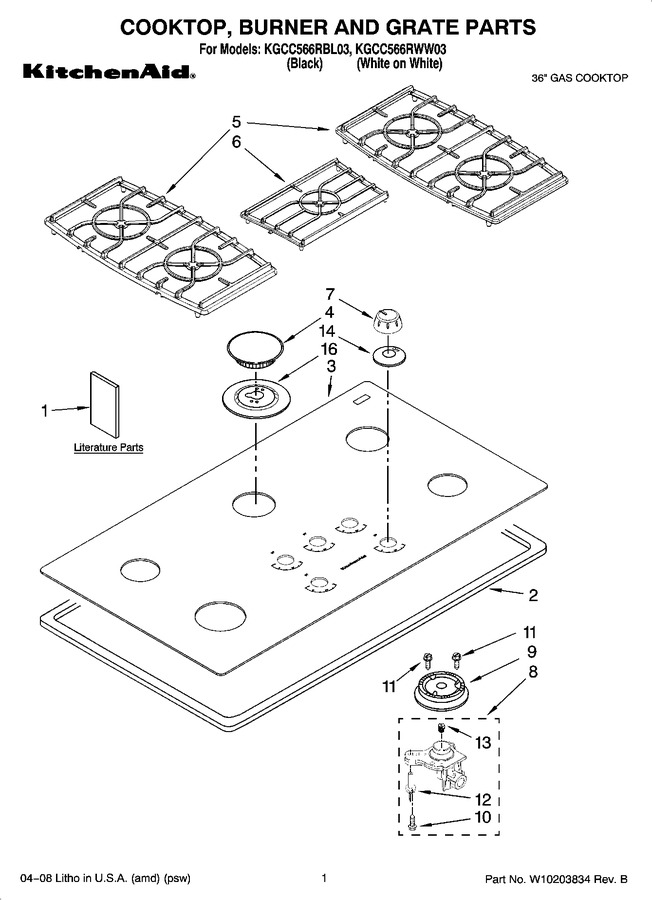 Diagram for KGCC566RWW03