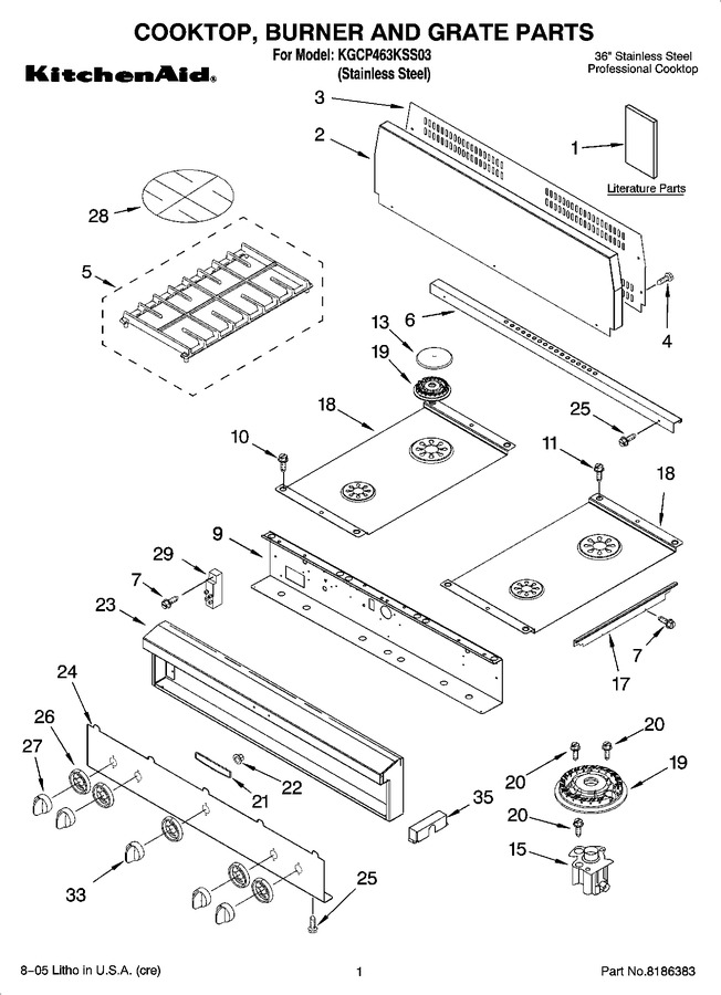Diagram for KGCP463KSS03