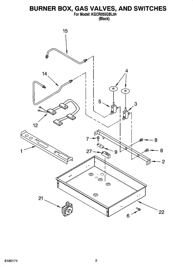 Diagram for KGCR055GBL04