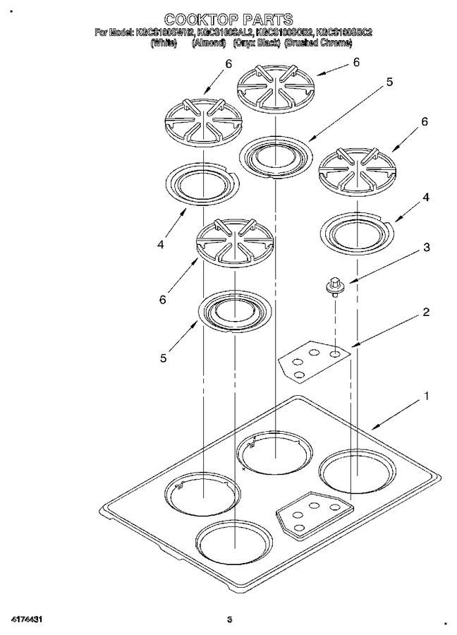 Diagram for KGCS100SWH2