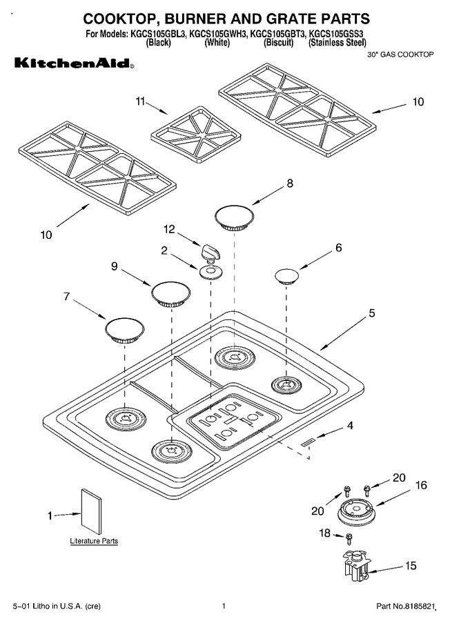 Diagram for KGCS105GSS3
