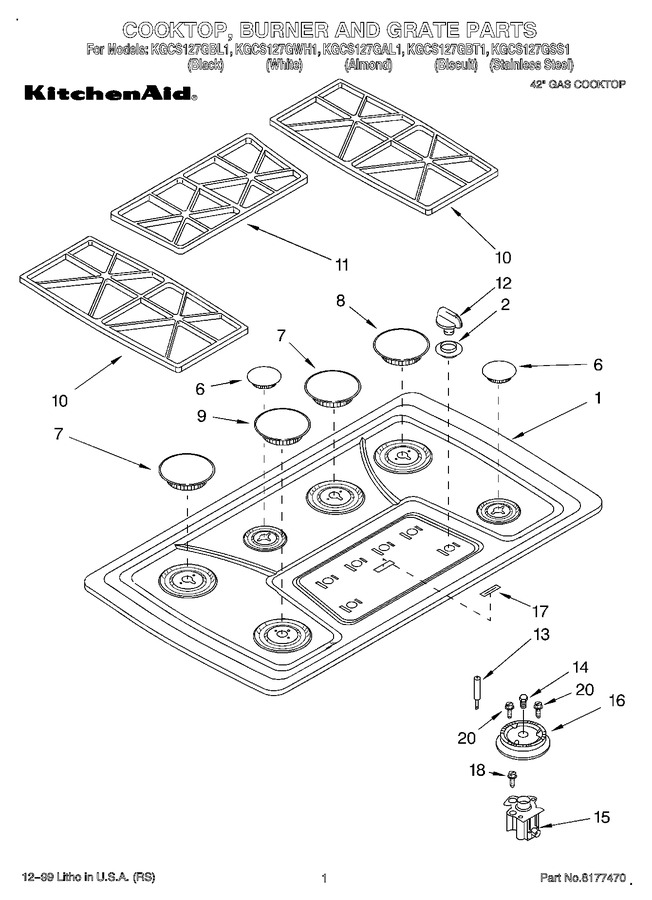 Diagram for KGCS127GBL1