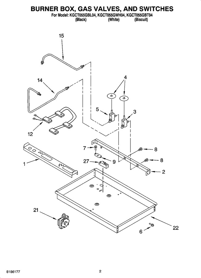 Diagram for KGCT055GBL04