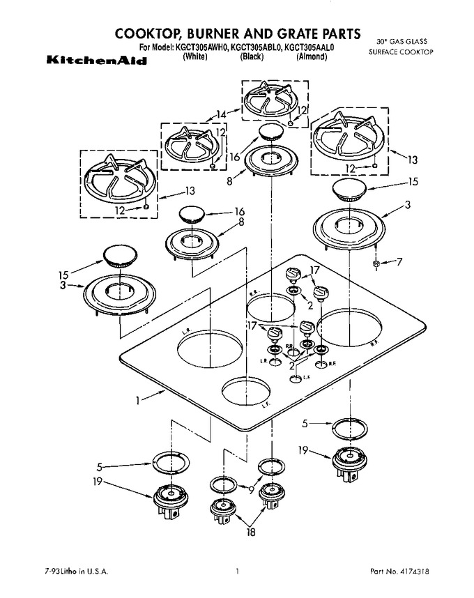 Diagram for KGCT305ABL0