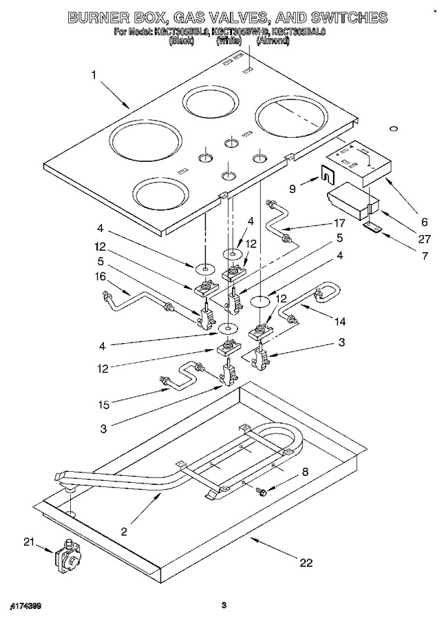 Diagram for KGCT305BBL0