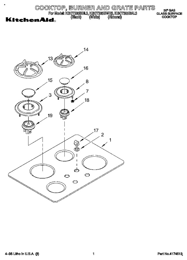 Diagram for KGCT305BBL3