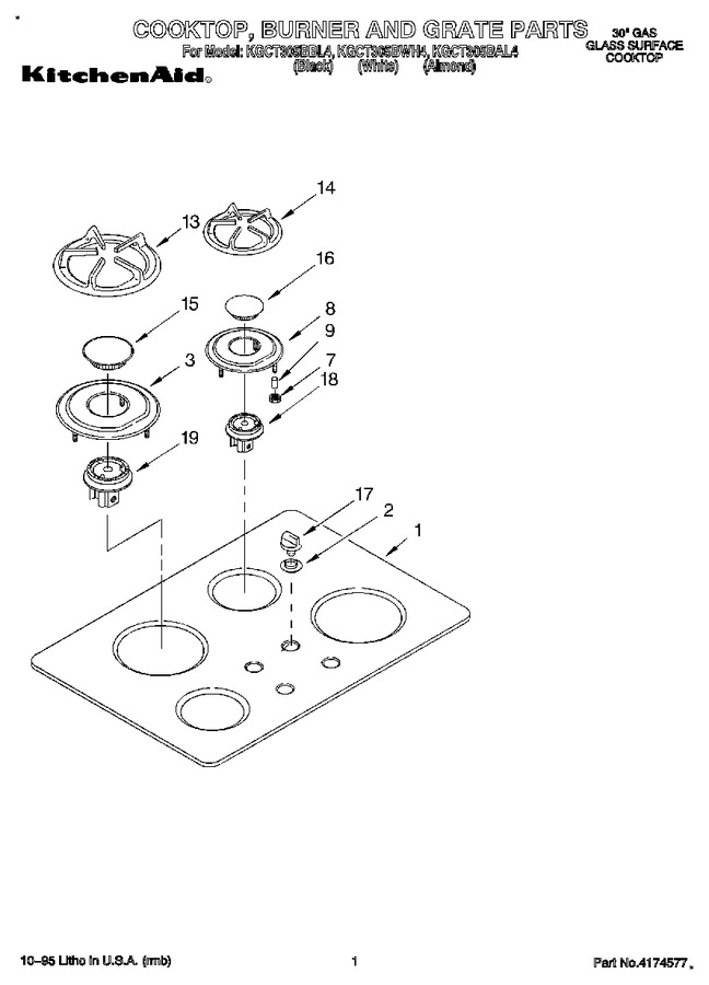 Diagram for KGCT305BAL4