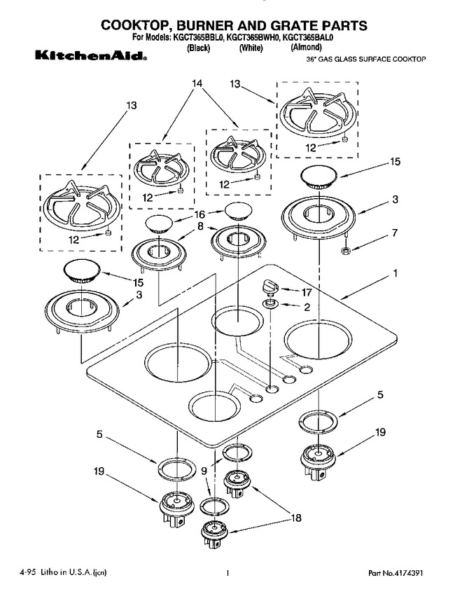 Diagram for KGCT365BAL0
