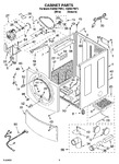 Diagram for 02 - Cabinet Parts