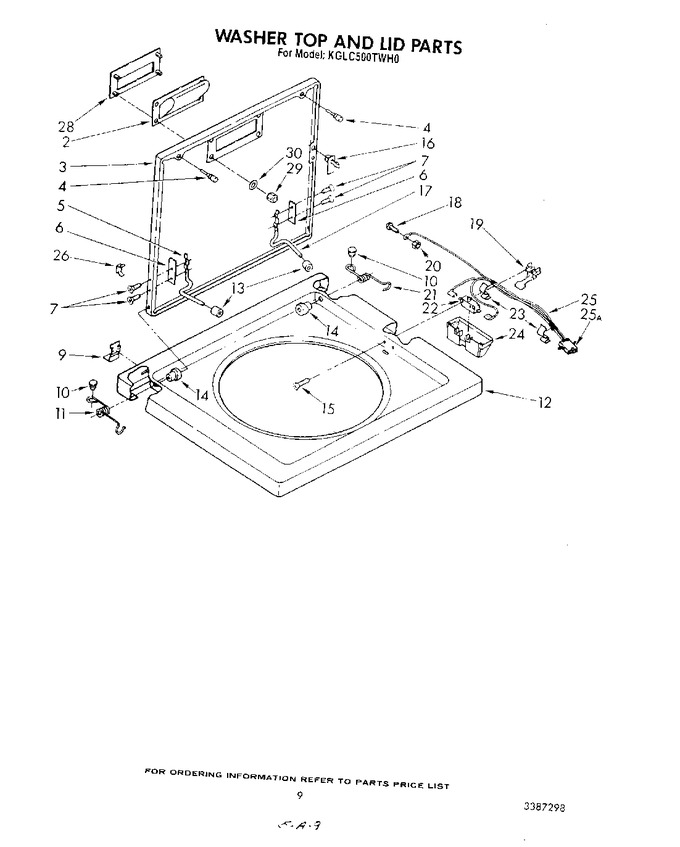 Diagram for KGLC500TPL0
